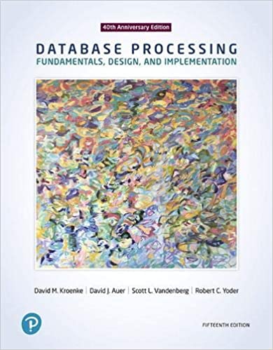 Data Base book cover page